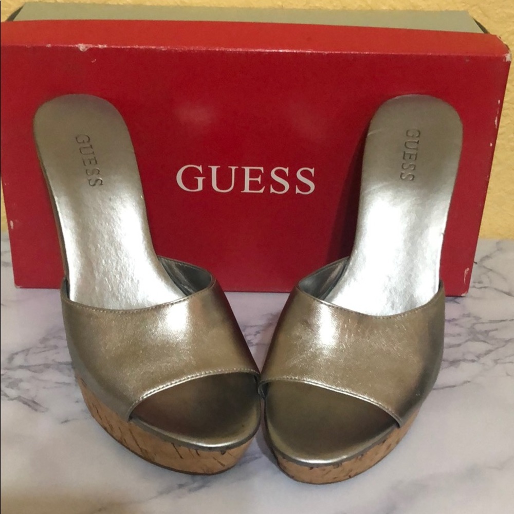 Guess Silver Wedges